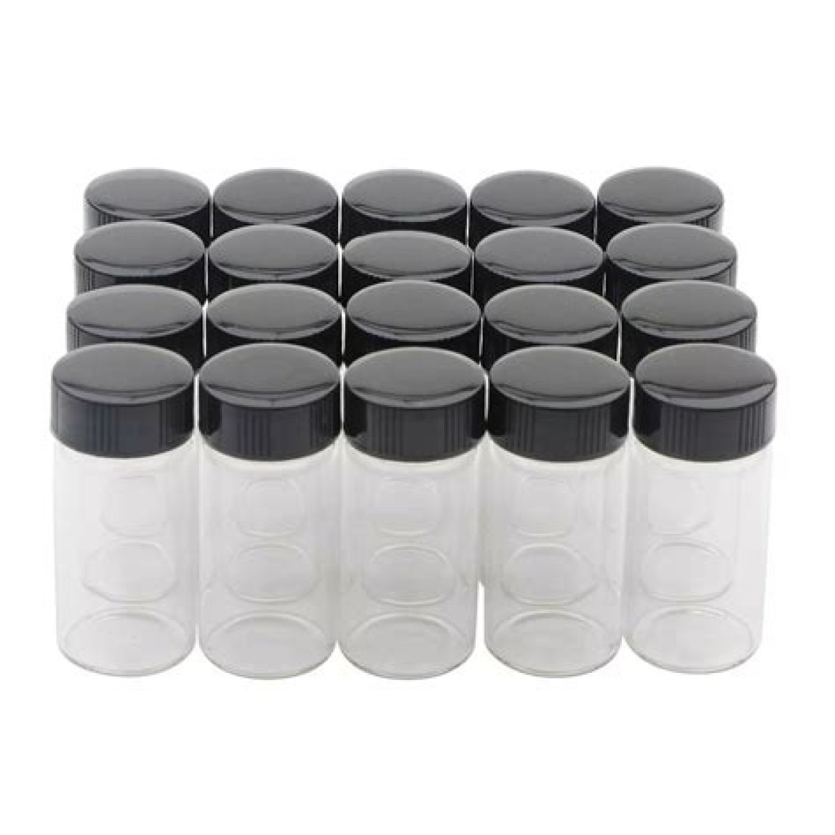 Scientist's small glass container